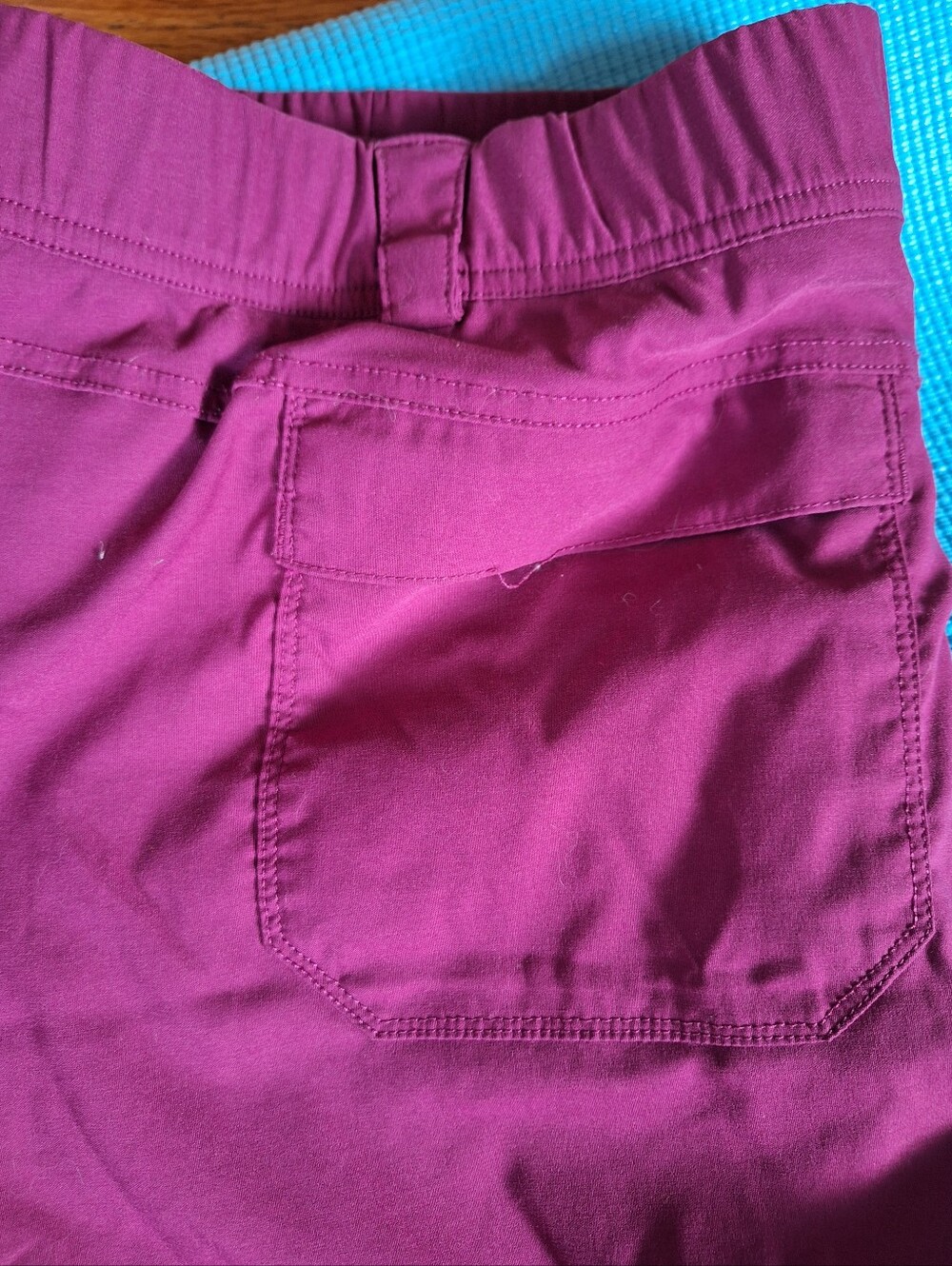 Duluth Trading Co Raspberry Skort - Picture 4 of 4